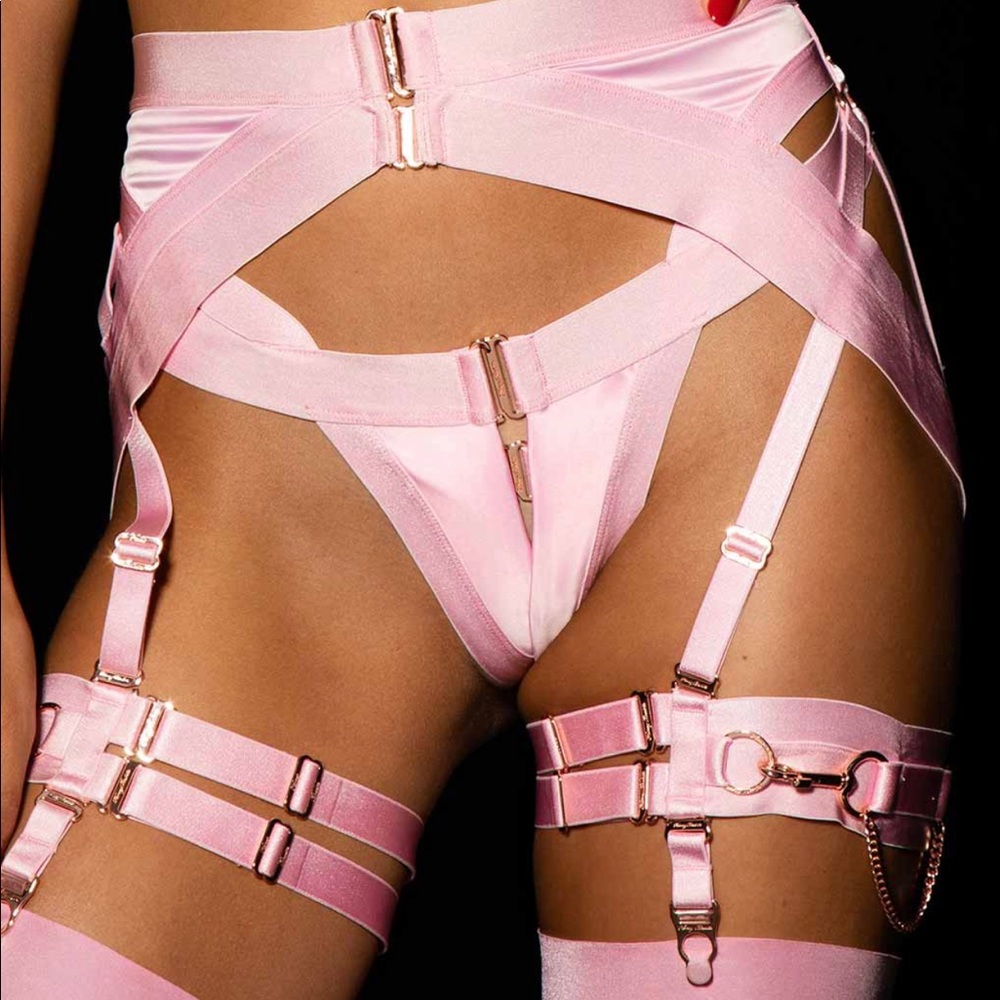 In search of Honey Birdette Kukuro Garter - Small